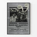 Vintage-Poster Black Art Quarterly Party 1980 – Retro-Wanddekoration