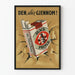 Vintage-Poster Black Prince Tabakwerbung 20 Zigaretten