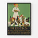 Vintage-Werbeplakat Bleeck's Geflügelfutter für Wanddekoration