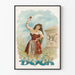 Vintage-Poster Bock Miranda für Wanddekoration