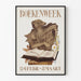 Vintage-Poster Boekenweek 24. Februar – 3. März