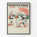 Vintage-Poster Borostyrol Sommer - Retro-Wanddekoration