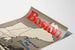 Vintage-Poster Boston Reise mit dem Zug - Wanddekoration Reise
