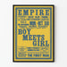 Vintage-Theaterposter Boy Meets Girl - Retro-Wanddekoration