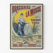 Vintage-Poster der Brauereien der Maas – Retro-Wanddekoration