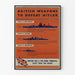 Vintage-Poster Britische Waffen gegen Hitler