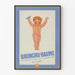 Vintage-Poster Broncho-Baume – Wanddekoration für Kinderzimmer