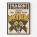 Vintage-Poster Brüder Théâtre Mason Opernhaus