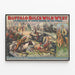 Poster Buffalo Bill's Wild West und Kongress der Westreiter — gerahmtes Bild an der Wand