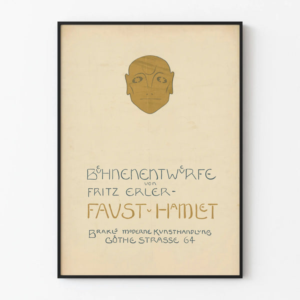 buhnenentwurfe-von-fritz-erler-faust-u-hamlet-brakls-moderne-kunsthandlung