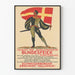 Vintage-Poster Bundesfeier 1922 Schweizer Nationalfeiertag Wanddekoration