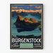 Vintage-Poster Burgenstock Schweiz für Wanddekoration