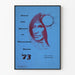 Poster Bury My Heart at Wounded Knee 73 - Amerikanisches Porträt