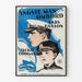 Vintage-Filmposter Yngste Man Ombord – Retro-Kino-Wanddekoration