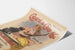 Vintage-Poster vom Hundeschwarzes Kabarett - Retro-Wanddekoration