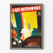 Vintage-Poster Café Métropole Wanddekoration Art Déco