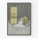 Vintage-Poster Calcibronat – Retro-Apothekenwanddekoration