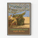 Wanddekoration Poster Tarnnetze Baffle the Hun