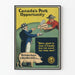 Vintage-Poster Gelegenheiten für Schweine in Kanada - Retro-Wanddekoration
