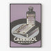 Vintage-Poster Carbagol Marinier Wanddekoration im Retro-Stil