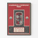 Vintage-Poster Carbolin Composé Midy Wanddekoration für Darmgesundheit