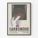 Vintage-Poster Carbonsie – Retro-Medizinische Wanddekoration