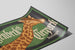 Vintage-Poster vom Carl Hagenbeck's Tierpark Stellingen Giraffe — Ansicht des Kunstwerks