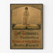 Vintage-Poster Carl Tittmann's Buchhandlung Dresden Wanddekoration