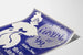 Vintage-Poster Caroline von '99 – Elegante Wanddekoration in Blau und Weiß