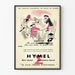 Vintage-Poster Les Vieilles Chansons de Salle de Garde - Hymel
