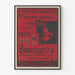 Vintage-Poster der Central-Drogerie Gustav Schreck Baden-Baden – Antikes Wandposter zur Dekoration