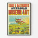 Vintage-Poster des American Museum of Art Chase & Bachelder