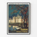 Vintage-Poster Château de Chambord Touraine - Chemin de fer d'Orléans