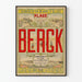 Vintage-Poster Berck Plage Chemins de Fer du Nord und de l'Est