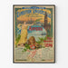 Vintage-Poster Nordbahn-Ausstellung Antwerpen 1894