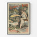 Vintage-Poster Luxeuil-les-Bains Eisenbahnlinien des Ostens Wanddekoration