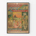 Vintage-Poster Eisenbahnlinien Normandie Bretagne und Insel Jersey