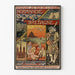 Vintage-Poster Westliche Eisenbahnlinien Normandie Bretagne