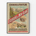 Vintage-Poster Ausflüge zum Mont-Blanc P.L.M. Eisenbahn