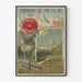 Vintage-Poster Eisenbahn P.L.M. - Zermatt-Tal, Mont Rose