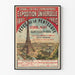 Vintage-Poster Paris-Lyon-Méditerranée Eisenbahn-Ausstellung 1889
