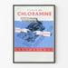 Vintage-Poster Chloramin-Freyssinge-Tabletten für Wanddekoration
