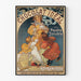 Vintage-Poster Chocolat Idéal - Wanddekoration im Jugendstil