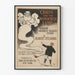 Vintage-Poster Chris and the Wonderful Lamp für Wanddekoration
