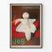 Vintage Poster Zigaretten JOB Wanddekoration Handwerkskunst