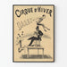 Vintage-Poster vom Cirque d'Hiver Darby, dekorativ