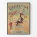 Vintage-Poster Cirque d'Hiver Darby Wanddekoration