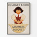 Vintage-Poster von Colgate & Co's Cashmere Bouquet