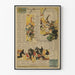 Sammlungsplakat Hetzel - Vintage-Wanddekoration Literatur und Bildung
