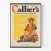 Vintage-Poster Collier's The National Weekly - Die geräuschlose Suffragette